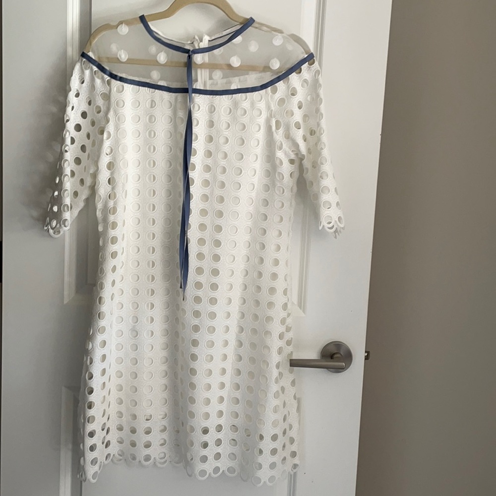 White lace dress